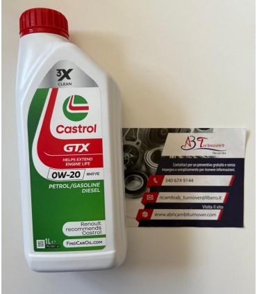 160A0E CASTROL GTX RN17 FE 0W20