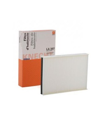 MAHLE ORIGINAL Filtro, Aria abitacolo  Filtro particellare Numero articolo: LA 387