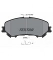 TEXTAR Kit pastiglie freno, Freno a disco  con segnalatore acustico usura Numero articolo: 2206501