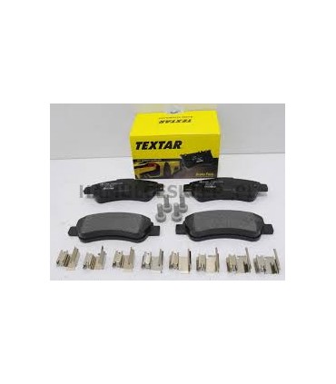 KIT PASTIGLIE FRENO CON BULLONI/VITI, CON ACCESSORI (TEXTAR 2446501)