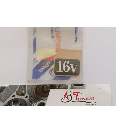 46517730 FREGIO SIGLA MODELLO 16V LANCIA Y '95-'00 / TYPE PLATE ORIGINALE