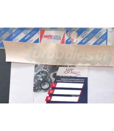 182023660 ADESIVO "TURBO DIESEL" FIAT UNO ORIGINALE