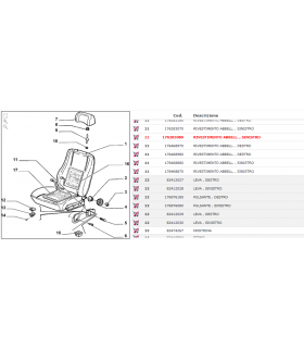 176283080 RIVESTIMENTO ABBELLIMENTO FIAT CROMA