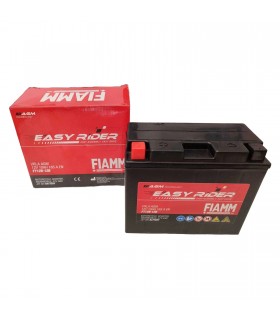 BATTERIA FIAMM 10AMPERE(10h) AGM PER MOTO  FT12B-12B