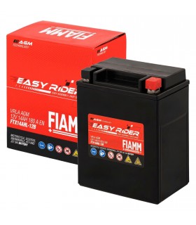 BATTERIA FIAMM 14 AMPERE (10h) AGM PER MOTO FTX14AHL-12B