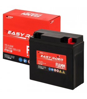 BATTERIA FIAMM 20 AMPERE (10h) AGM PER MOTO FT19-12B