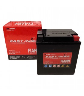 BATTERIA FIAMM 10AMPERE(10h) AGM PER MOTO  FT10L-12B