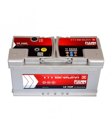 batteria, auto, fiamm, titanium, 7905160, 100Ah, 870A, L5 100P, 12V