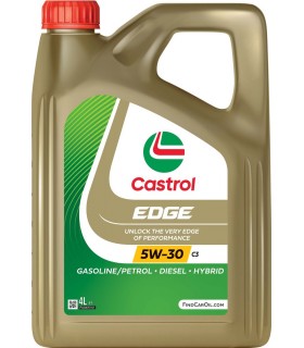 15F7ED OLIO MOTORE CASTROL EDGE 5W30 C3 DA 4 LITRI