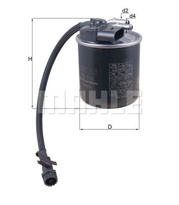 KNECHT KL 912 sistema di iniezione di MAHLE Original