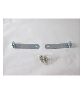 FIAT 500 F/L/R 126 EPOCA COPPIA STAFFE IN METALLO PORTATARGA PER TARGA ANTERIORE