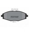 TEXTAR Kit pastiglie freno, Freno a disco  senza contatto segnalazione usura Numero articolo: 2324102