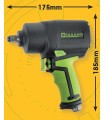 Fasano Tools FGA 309 - Avvitatore ad aria con attacco quadro da 1/2'