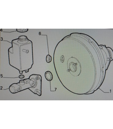 ALFA ROMEO GT 1.9 JTD 110KW VASCHETTA  POMPA COMANDO FRENI 9948848 - 77364491