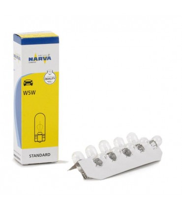 LAMPADINE ALOGENE  Narva  17177  W5W 5W W 2.1 x D 9.5