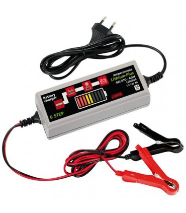 LAMPA 70177 Amperomatic Lithium-plus Caricabatteria Intelligente 12v 3,8a