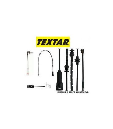 Contatto segnalazione, Usura pattini freno Mercedes  TEXTAR 98036400