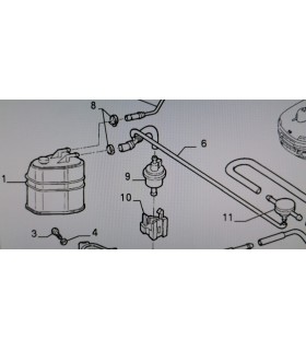 FILTRO VAPORI ORIGINALE FIAT PUNTO GT-BARCHETTA   CODICE 46408668