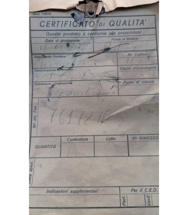 SCATOLA CAMBIO ORIGINALE LANCIA DELTA 16 TURBO