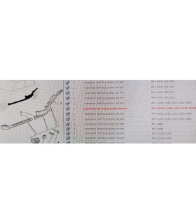 156059058 BATTICALCAGNO ANTERIORE SINISTRO ALFA 147