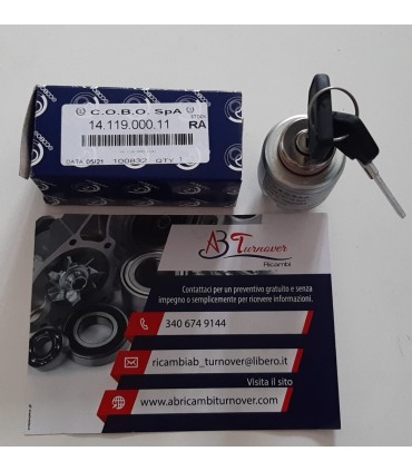 BLOCCHETTO FIAT 124 COMMUTATORE ACCENSIONE COBO 1411900011