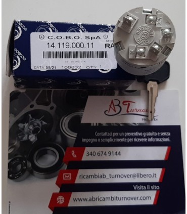 BLOCCHETTO FIAT 124 COMMUTATORE ACCENSIONE COBO 1411900011
