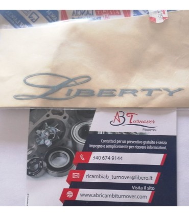 ADESIVO SIGLA MODELLO LATERALE SINISTRA "LIBERTY" ORIGINALE FIAT TIPO-TEMPRA  46410533
