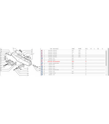 182420180 APPOGGIAPIEDE IAT PANDA ORIGINALE