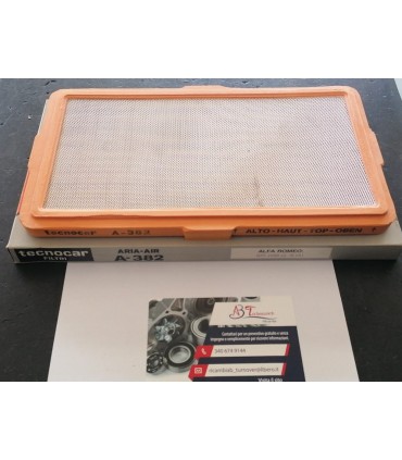FILTRO ARIA ALFA GTV 2500CC 6CIL. TECNOCAR A382