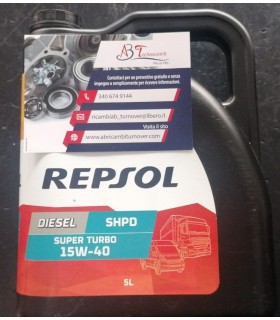 Olio REPSOL SHDP 15W40 Litri SUPER TURBO D   LT5