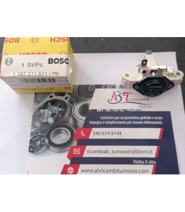 BOSCH 1197311511 Regolatore Alternatore Tensione: 14, 14,5V