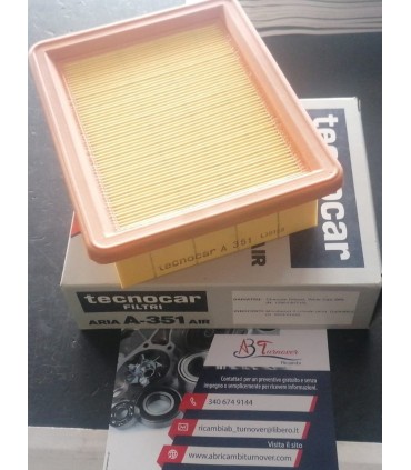 FILTRO ARIA TECNOCAR A351 PER DAIHATSU -INNOCENTI MINI DIESEL 3 CILINDRI