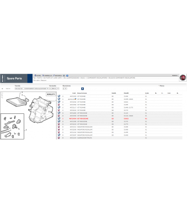 46722424 - Kit revisione FIAT Barchetta- Punto GT