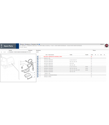 Fiat Seicento Dispositivo Chiusura Portellone Posteriore Nuovo Originale 46512189