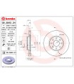 DISCHI FRENO BREMBO---09.5843.34