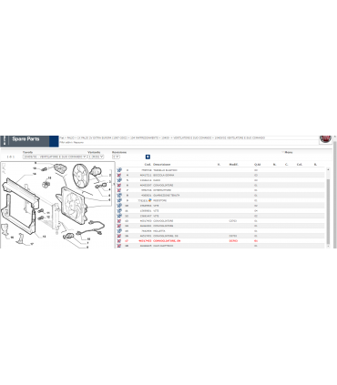 46517453 CONVOGLIATORE PER FIAT PALIO ORIGINALE