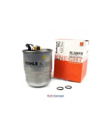 FILTRO CARBURANTE CON ATTACCO PER SENSORE ACQUA (MAHLE ORIGINAL KL 228/2D)