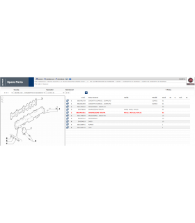 5802401931 GUARNIZIONE COLLETTORE SCARICO DUCATO 2018