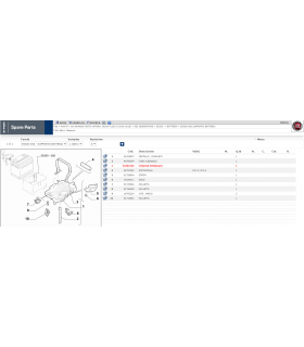 51891940 CINGHIA FISSAGGIO BATTERIA FIORINO 2007-2016