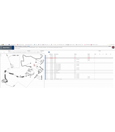 52148813 POMPA ACQUA AUSILIARIA FIAT 500 X- TIPO-FIORINO -DOBLO-DUCATO ORIGINALE