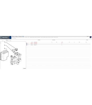 RELE' POMPA ABS TIPO SPORT ALFA 155-DELTA EVOLUZIONE  9942409 ORIGINALE