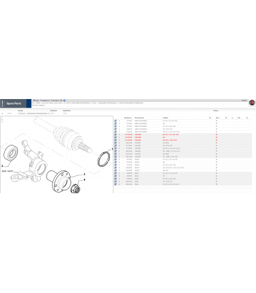 51753789 Fiat Cinquecento Seicento Punto Panda Tipo Cuscinetto Ruota Anteriore 46423870 51753789