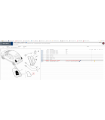 735638269 Rivestimento Coprifanale Posteriore Fiat 500 2015 Sinistro Da Verniciare