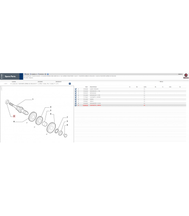 CUSCINETTO CAMBIO FIAT DUCATO CITROEN PEUGEOT BOXER ORIGINALE  FIAT 55558534