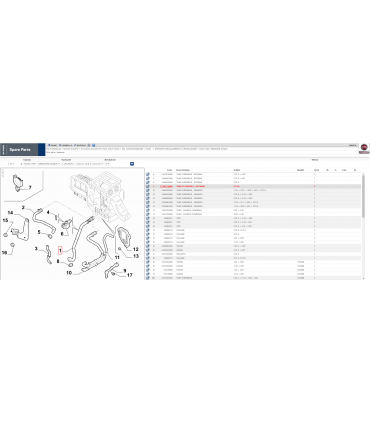Tubo flessibile di riscaldamento Uscita OEM 1370152080 originale