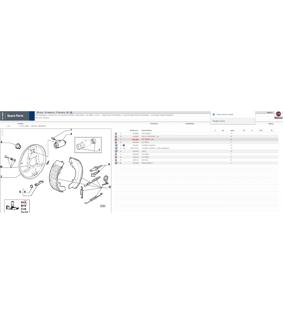 LX0448 DELPHI Kit accessori, pastiglia freno per AUDI A6