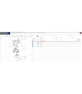 55240963 GUARNIZIONE TENUTA TURBINA-COLLETTORE SCARICO ORIGINALE ALFA MITO-GIULIETTA-500L-500X