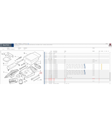 LEVA FIAT NUOVO DUCATO DAL 2006 OE 1357231080