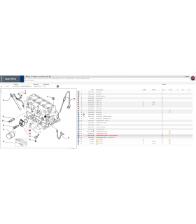 GUARNIZIONE TENUTA FILTRO OLIO MOTORE FIAT DUCATO ULYSSE - FIAT 9607178280