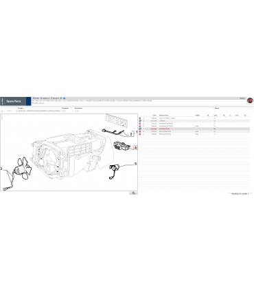 7732508 INTERRUTTORE RISCALDAMENTO FIAT UNO TURBO 89